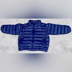 Patagonia Down Puffer - Navy Blue - 12-18m